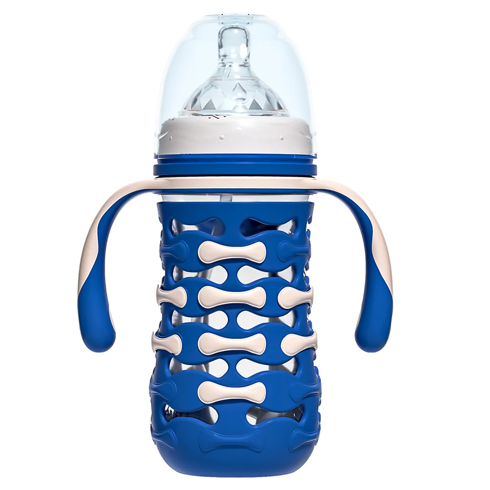 

1 шт., стеклянная бутылочка для кормления младенцев