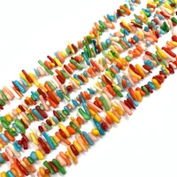 irregular synthetic coral seedlings bulk diy beads womens necklaces bracelets earrings jewelry retro beaded chain beaded 6x12mm