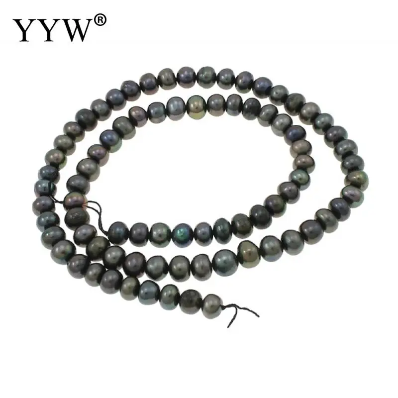 Бусины из пресноводного жемчуга 5-6 мм с отверстием 0 8 | Украшения и аксессуары