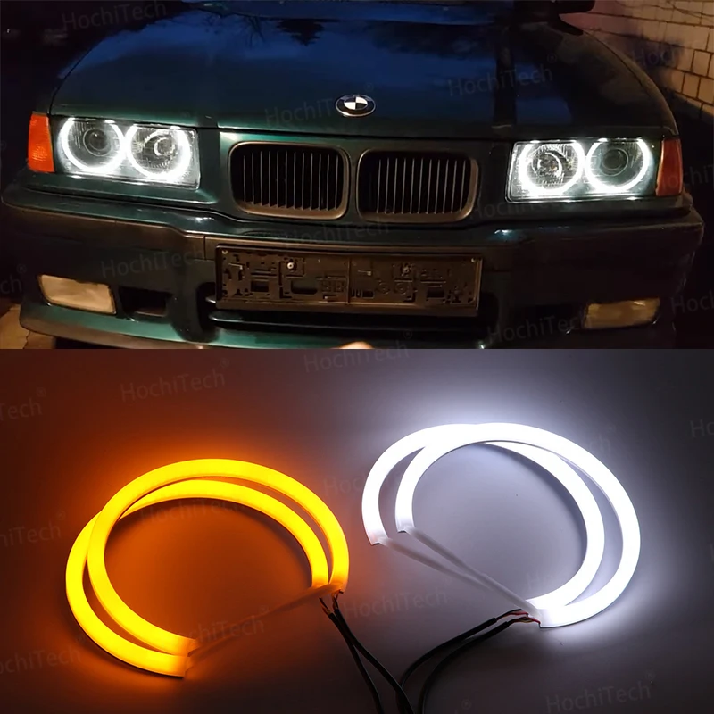 

Ultra Bright Refit Day Light turn signal light LED Angel Eyes for BMW 3 series E30 E36 M3 333i 325i 323i 316i 318i 325 1982-2000