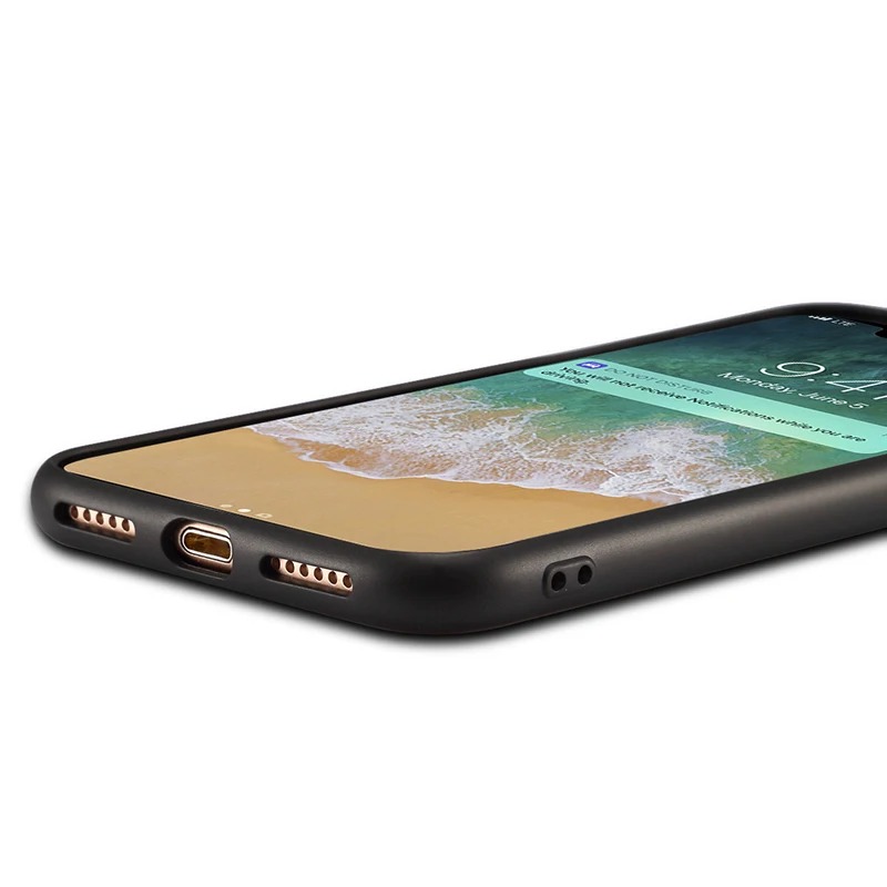 Роскошный мягкий чехол из искусственной кожи для iphone 7 8 6 6s Plus X с полным покрытием