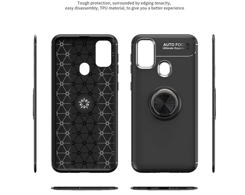 Чехол-кольцо для samsung Galaxy M30S, мягкий силиконовый чехол-накладка для samsung Galaxy M30S M30 M20 M10, чехол для телефона s