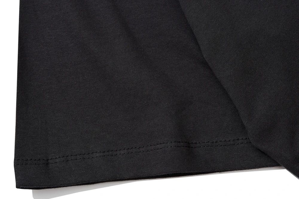 ASKYURSELF Старый логотип футболка с короткими рукавами и надписями черный S XL