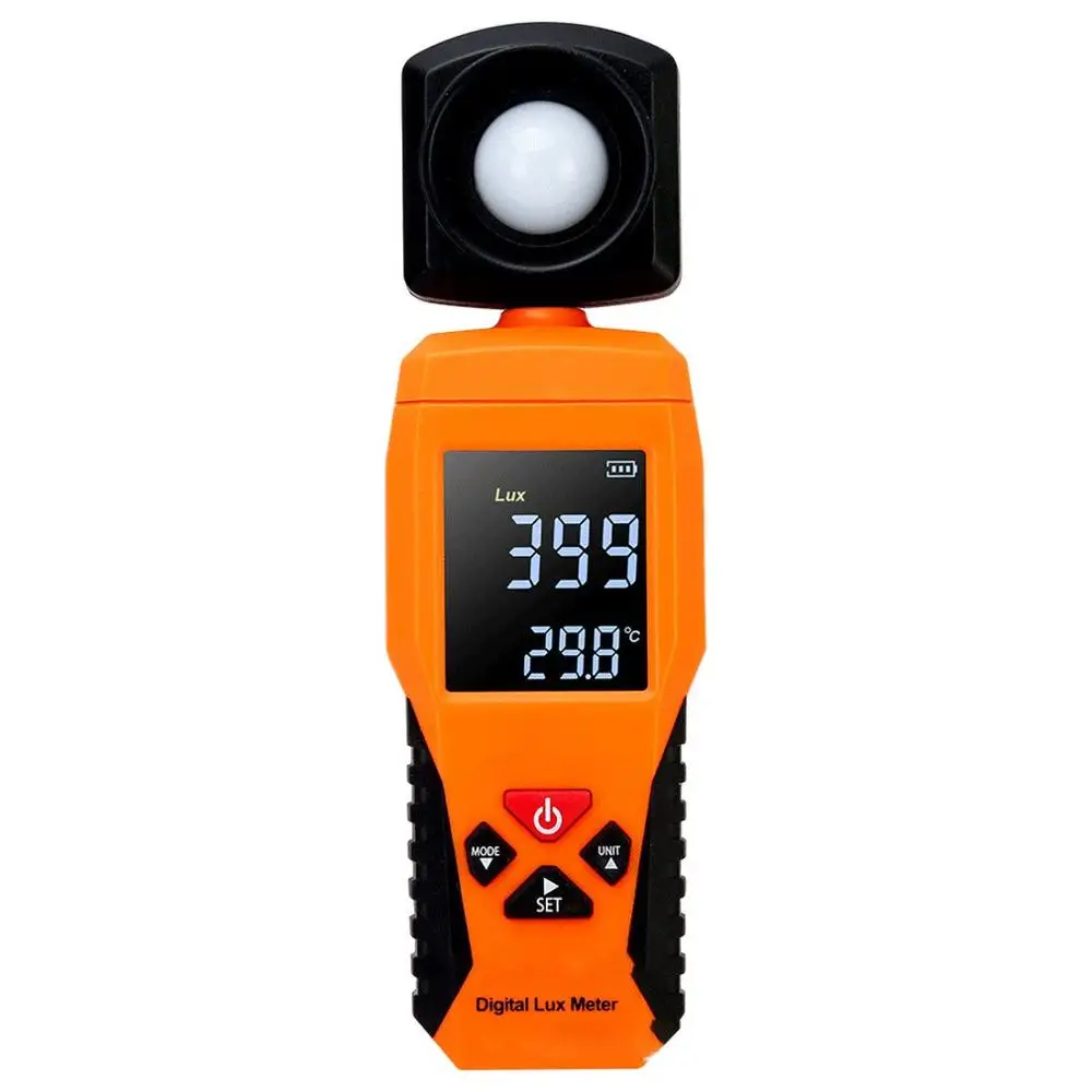 2019 Цифровой Люксметр светильник люксометр люминометр фотометр Lux/FC тестер