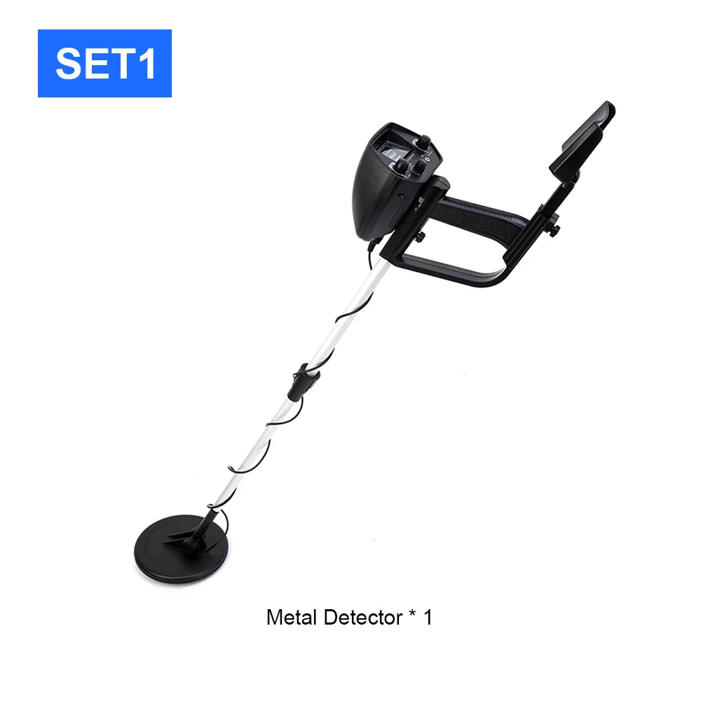 SET1 MD-4030 металлодетектор подземный детектор золота металический Охотник за сокровищами золота искатель портативный Охотник детектор - Цвет: SET1