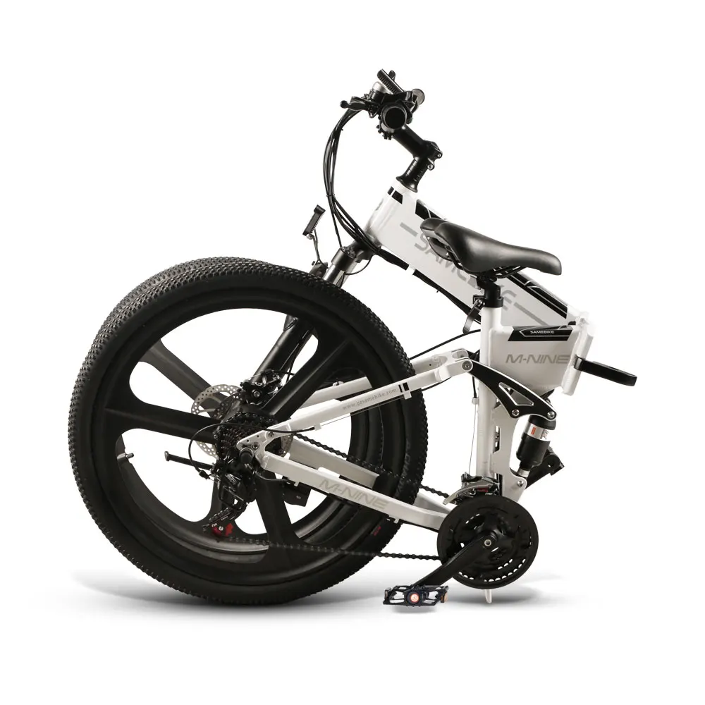 Электрический велосипед LO26 ebike 10.4Ah 48 В 350 Вт мопед 26 дюймов Умный складной электрический велосипед мотоцикл 35 км/ч 80 км Расстояние США/ЕС прямой