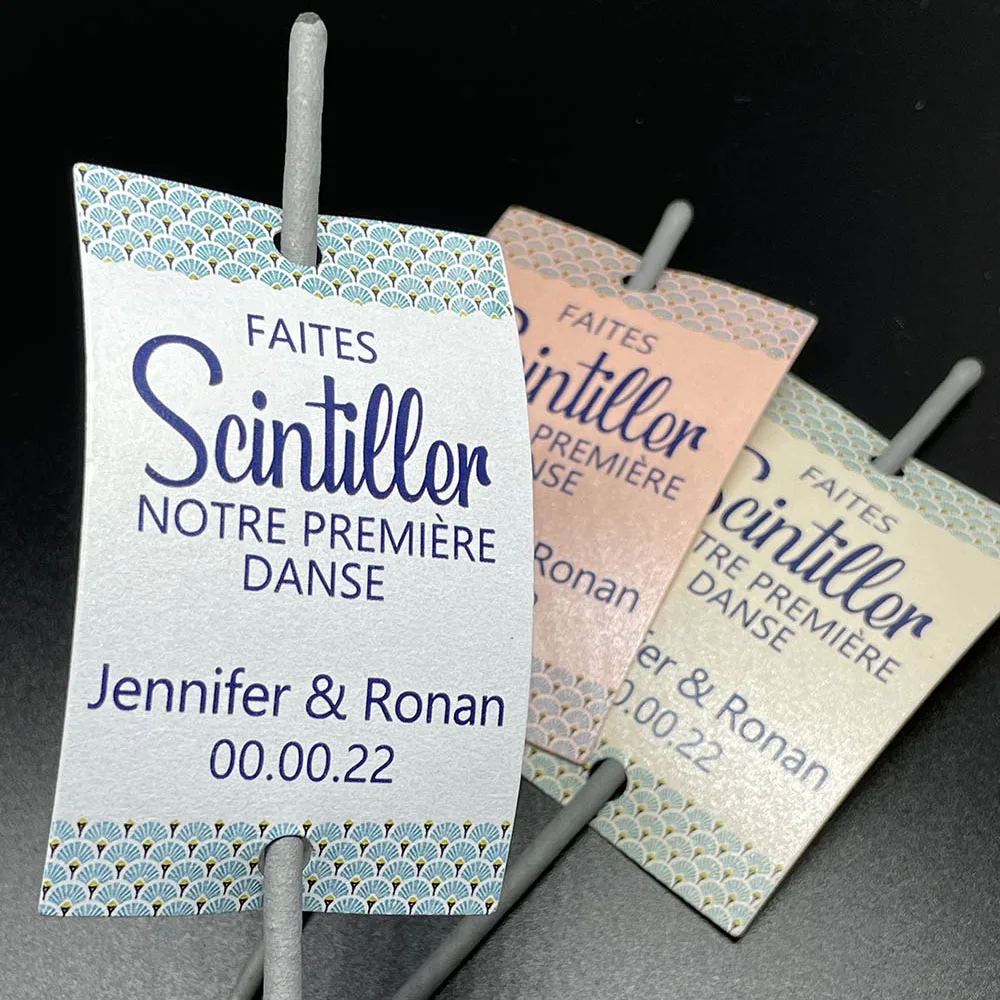 XX DIY- 100 шт. жемчужные бумажные ярлыки светящиеся/блестящие палочки