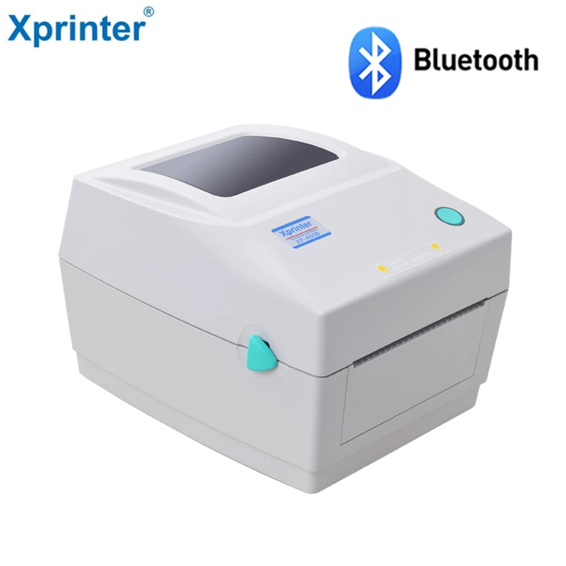 

127mm/s Thermal Label Printer 25mm-120mm Thermal Shipping Label Printer Thermal Barcode Printer Support QR Code For Express 460B