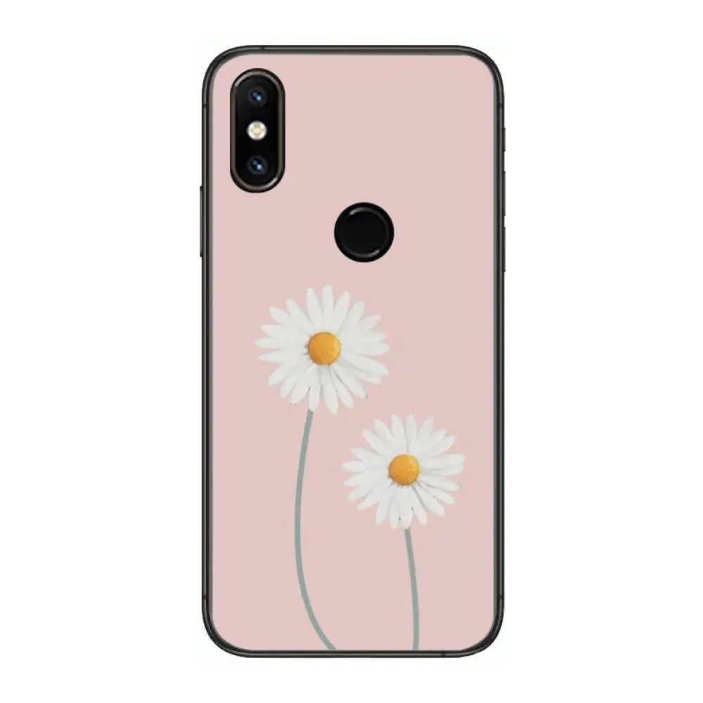 

beautiful daisy girl Phone Case For xiaomi M2 C3 X3 F2 Lite NFC 6 5 x Poco k30 Pro Anime Black Cover Silicone Back Pretty