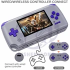 4,3 дюймов HD Super SNES портативная видеоигровая консоль картридж Solt 2,4G беспроводные геймпады супер развлекательная система