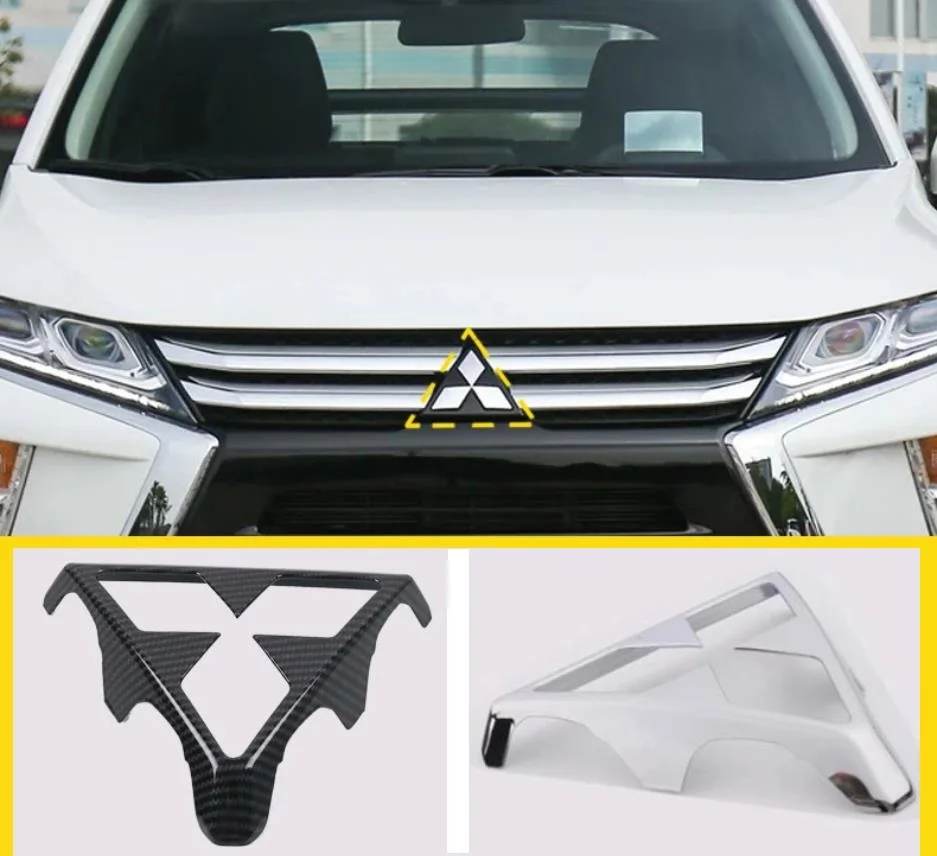 Рамка с логотипом на переднюю решетку автомобиля для Mitsubishi Eclipse Cross 2018 2019 |