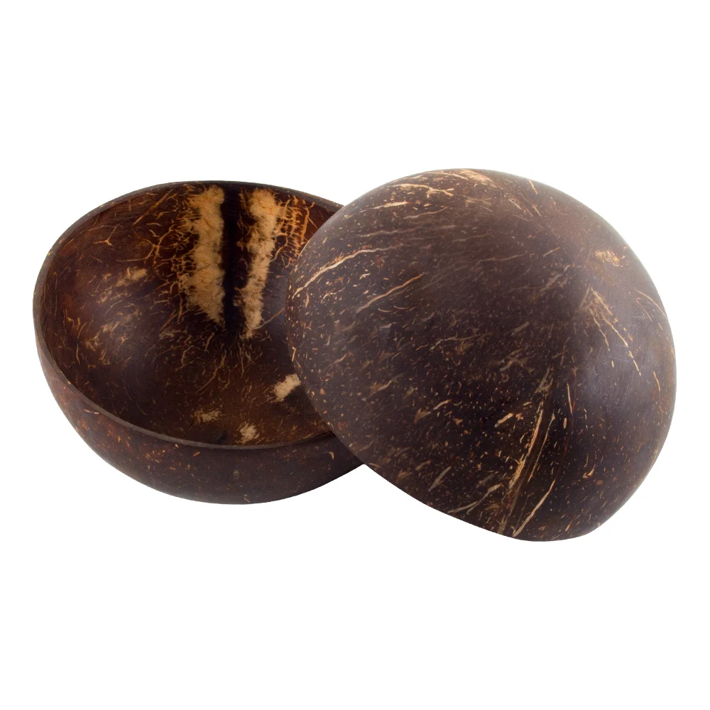 Естественный чашка в виде кокоса украшения фруктовый салат лапша рис чаши