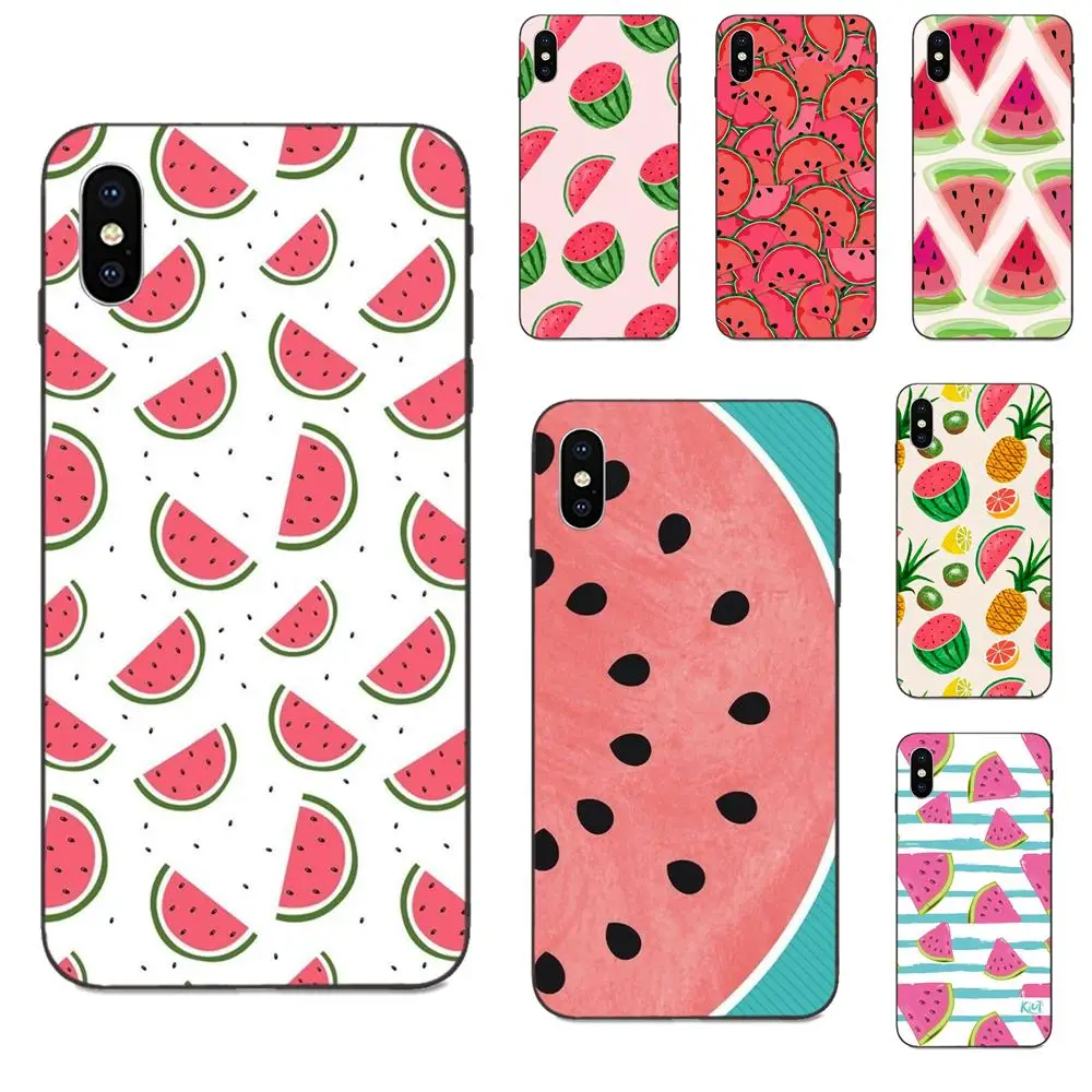 Простые Летние чехлы с фруктами и арбузом для телефонов Galaxy C5 C7 J1 J2 J3 J330 J5 J6 J7 J730 M20