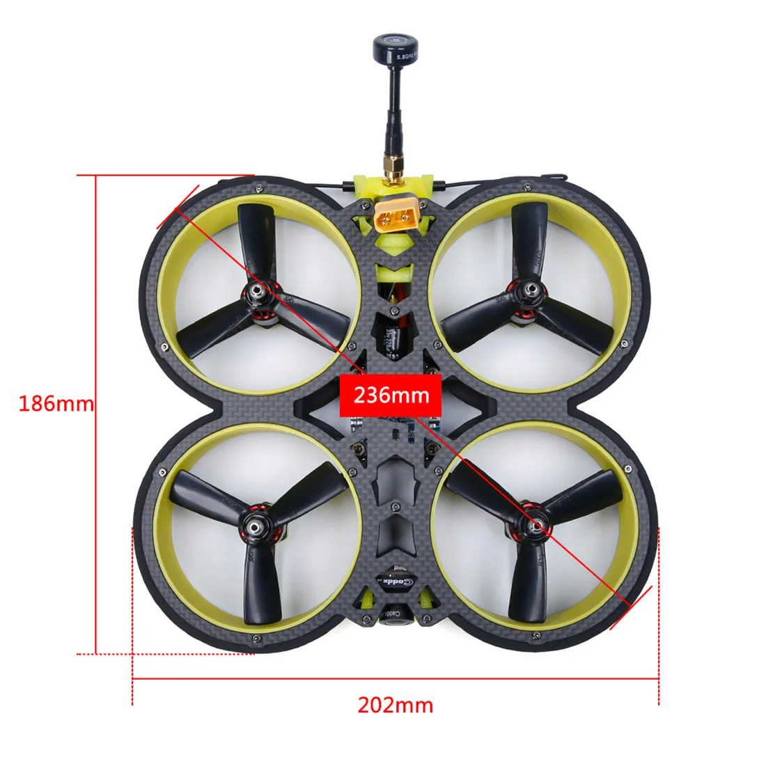 2020 Новый iFlight BumbleBee CineWhoop 4S 6S PNP/BNF Квадрокоптер с SucceX E F4 Полетный контроллер 40A ESC 500mW