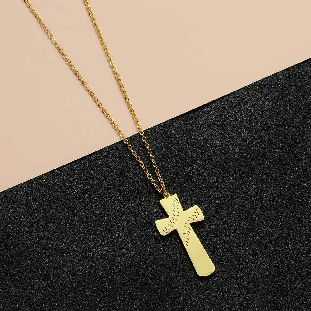 CHENGXUN ожерелье с подвеской в виде креста 2020, 2021 цветов, яркий женский и мужской крест, подарок на день рождения, геометрический дизайн