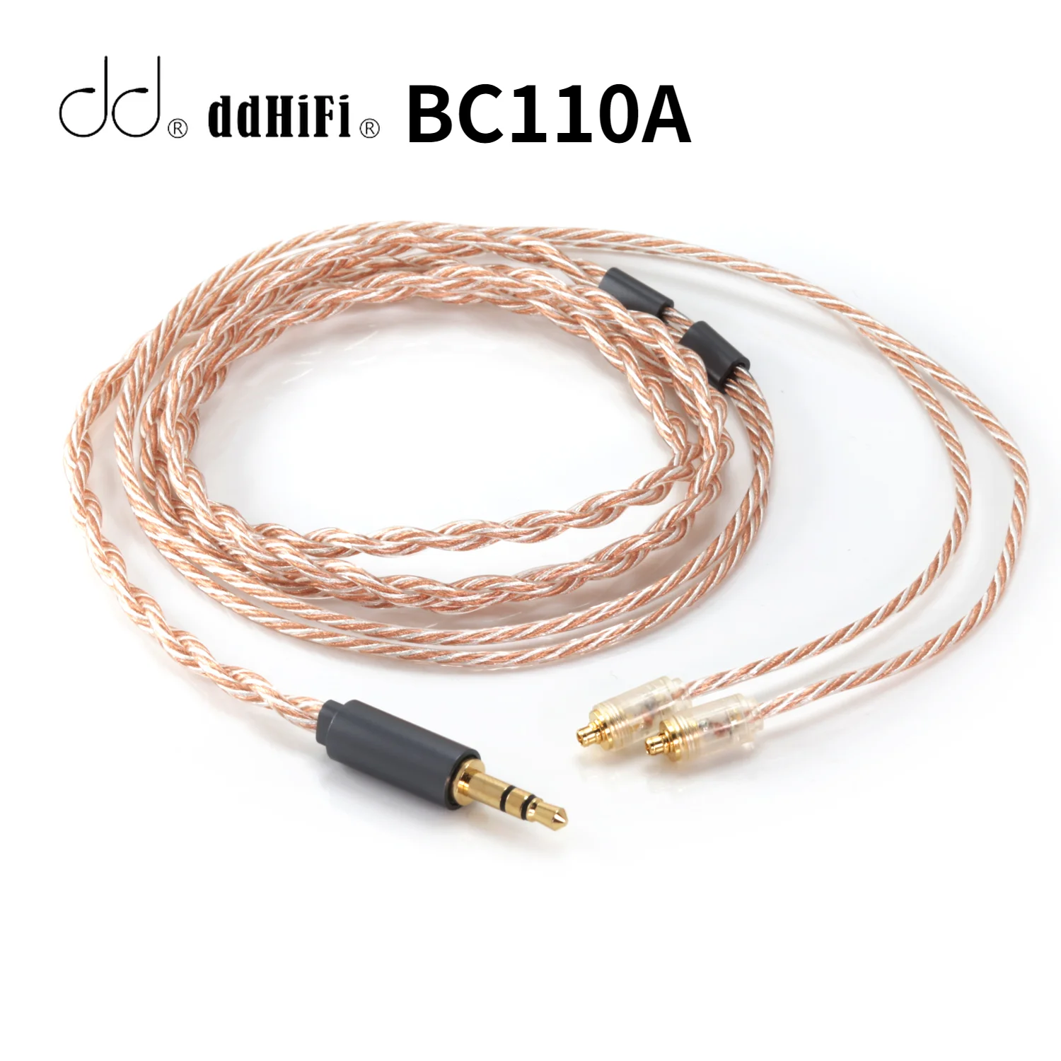 

DD ddHiFi BC110A Stock Earphone Cable of E2020B (Janus2) with High-Purity Silver-Plated OFC, 3.5mm Plug and MMCX Connector