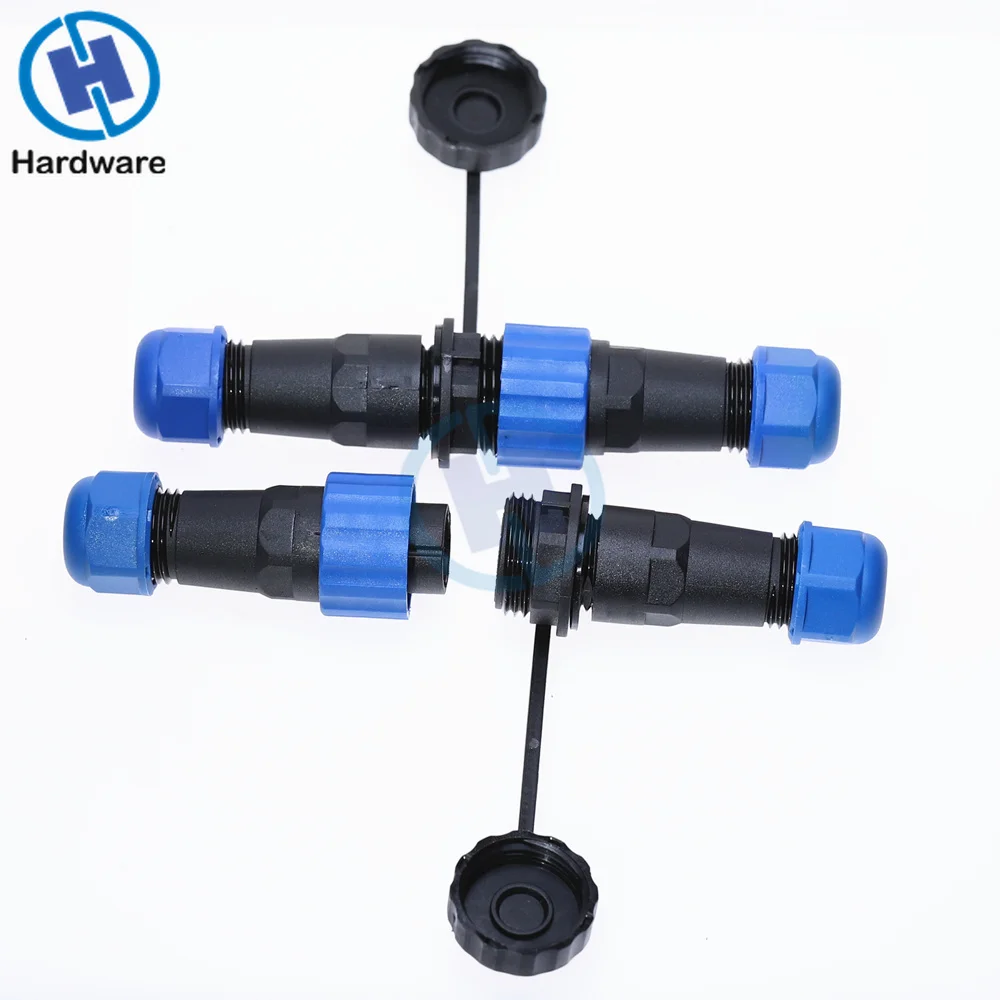 1 пара IP68 SP16 2Pin/3Pin/4Pin/5Pin/6Pin/7Pin/9Pin Водонепроницаемая воздушная розетка Панельное