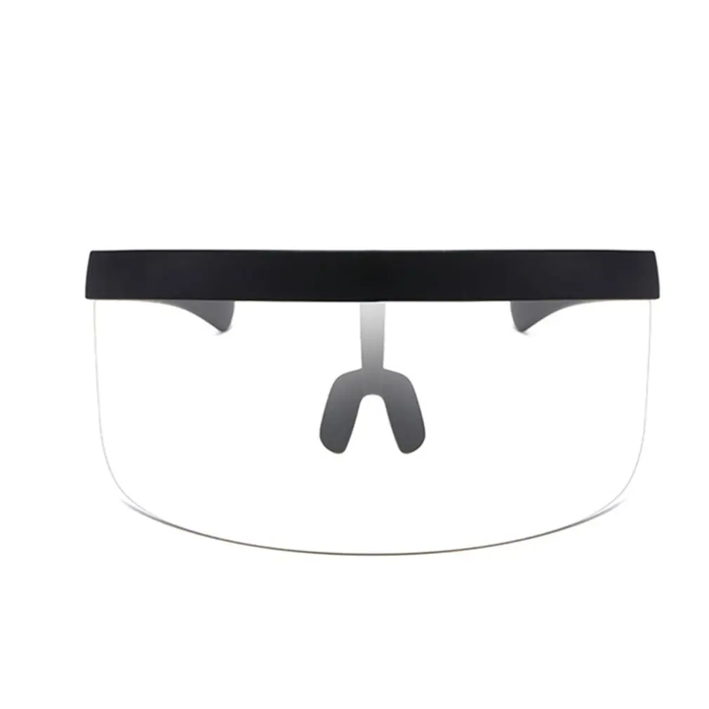 

One-piece Hat, Large Lens, Anti-peeping, Anti-foaming, Anti-ultraviolet Protective Sunglasses