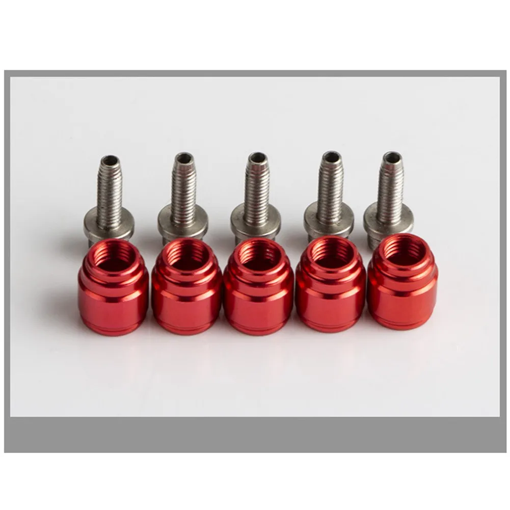 

5pcs Olive Head+Needle for AVID Oil Discs Quick-Install Olive Head for SRAM StealthamaJig Brake Quick-Connect Install Oil Tube