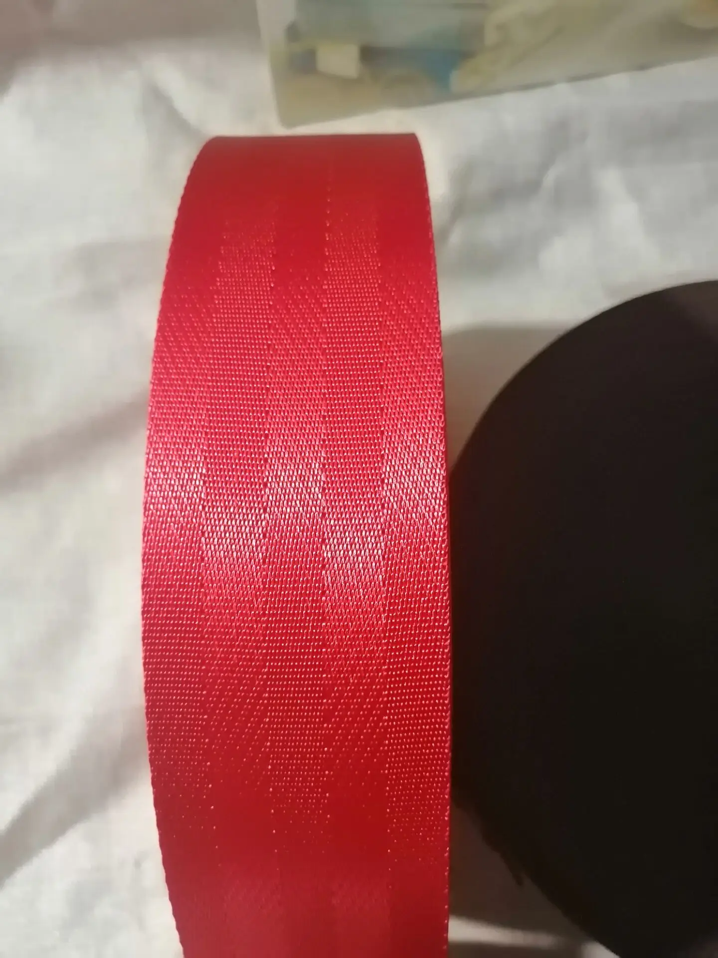 2&quot 3M-20M DIY Red car seat belt webbing modified standard certified child safety accessories Outdoor Backpack Part | Дом и сад