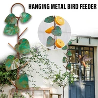 birds feeder hanging metal for outdoor gardens feeding birds water seed vj drop