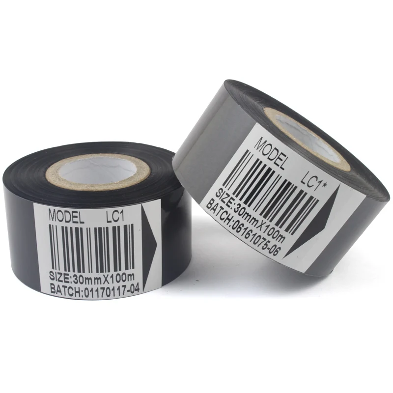 

30mm *100m high quality date coding foil hot stamping ribbon for Date Coder