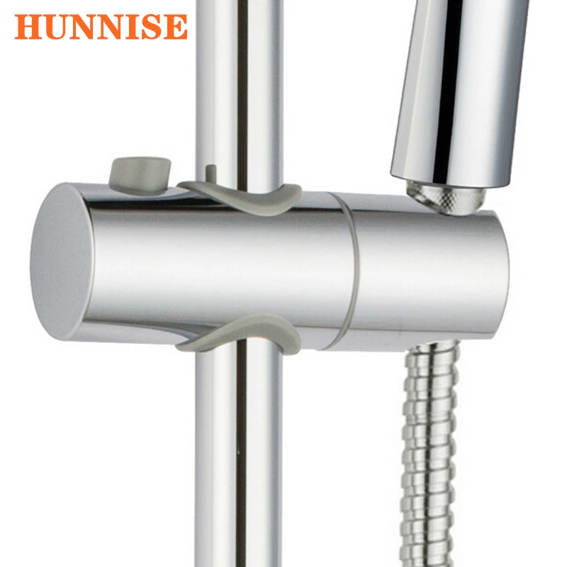 

Hot Sale Bathroom Hand Shower Holder with 22mm Brushed Nickel Bath Shower Mounting Brackets Quality Plastic Hand Shower Holder