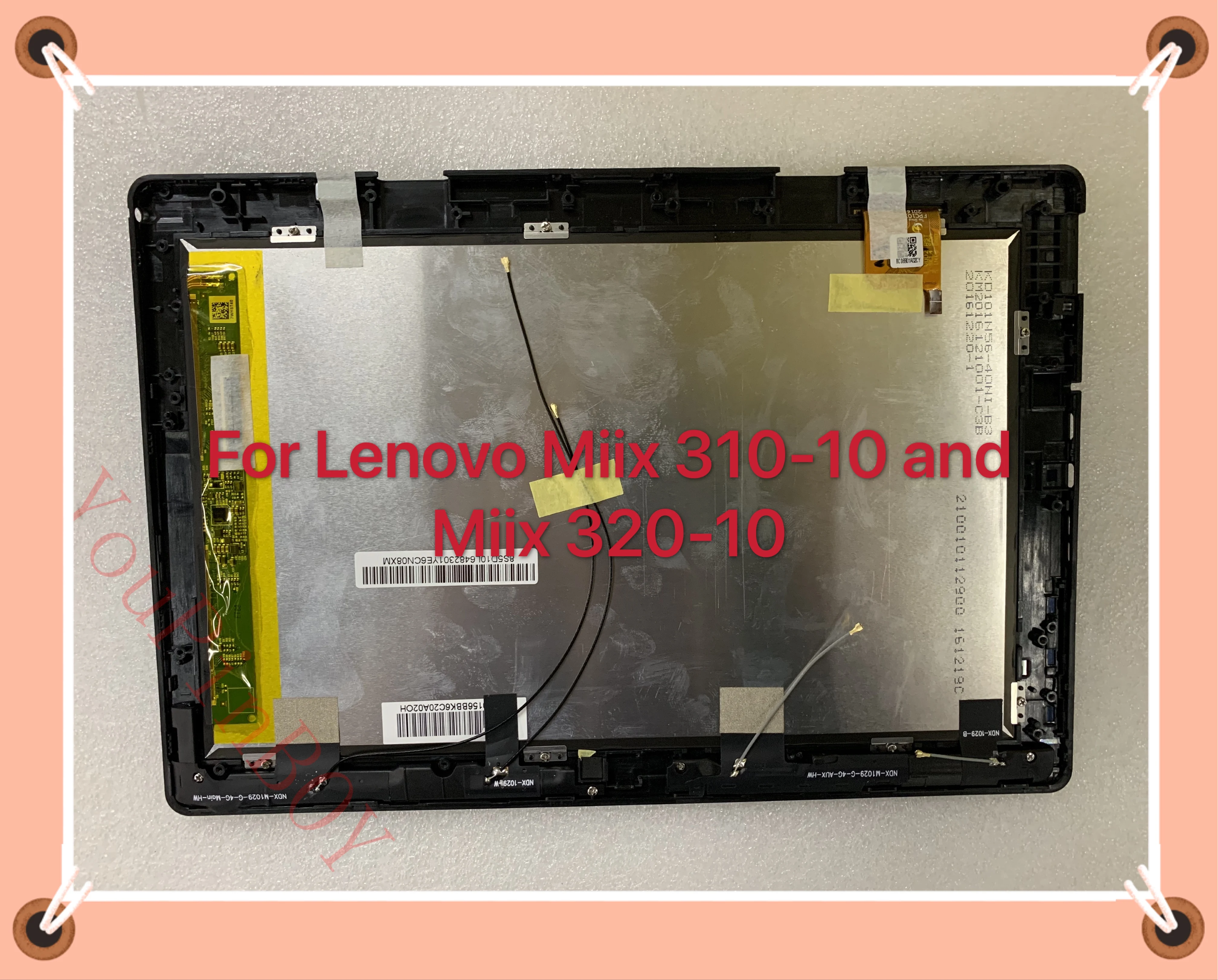 Для Lenovo MIIX320-10ICR Miix320 101CR Miix 320 сенсорный экран дигитайзер стекло ЖК дисплей |