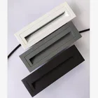 Встраиваемая настенная светодиодная лампа, светильник для лестницы с COB матрицей, комнатный и уличный светильник для ступенек, 1 шт., 10 Вт, IP68