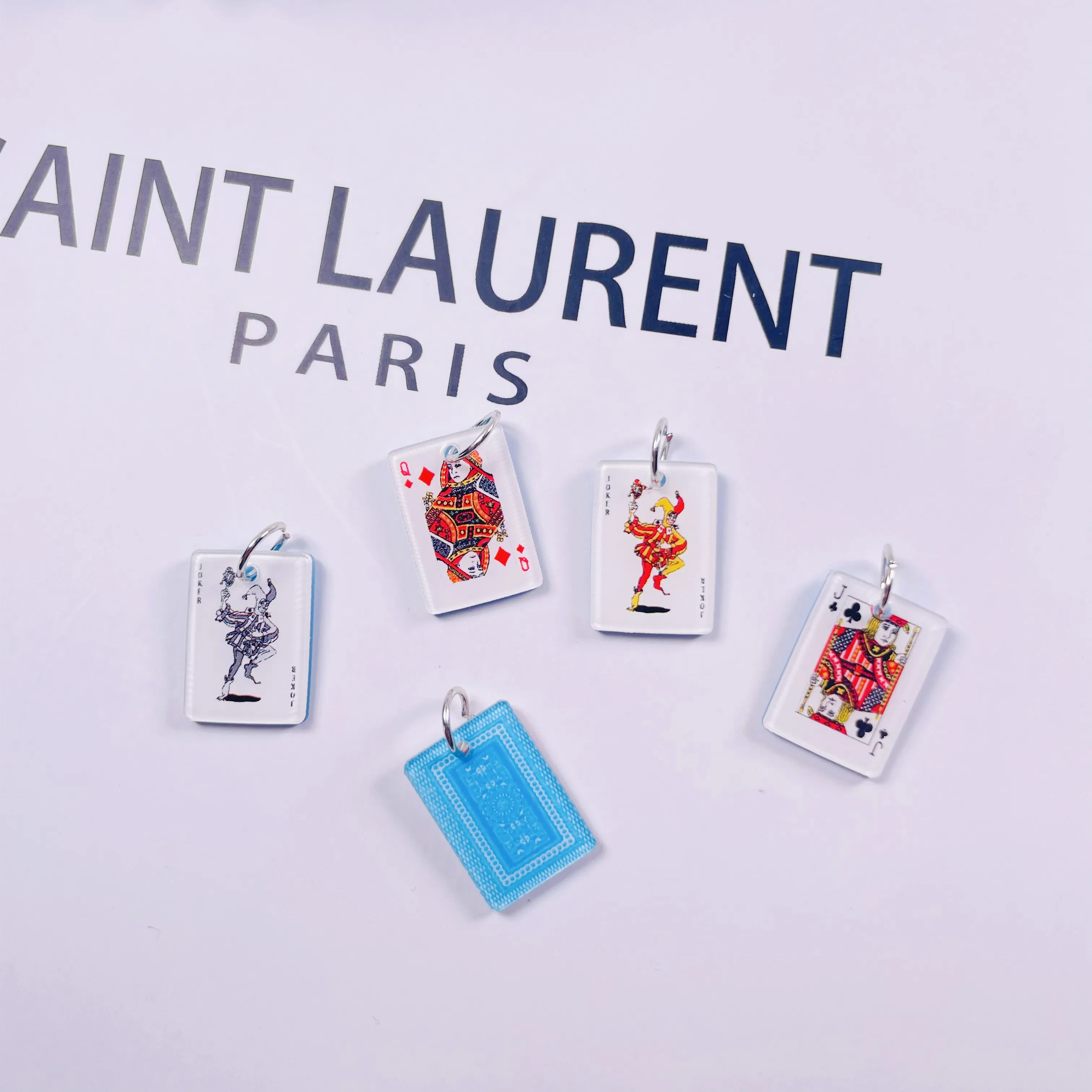 10 шт. акриловые подвески для ключей сделай сам | Шармы