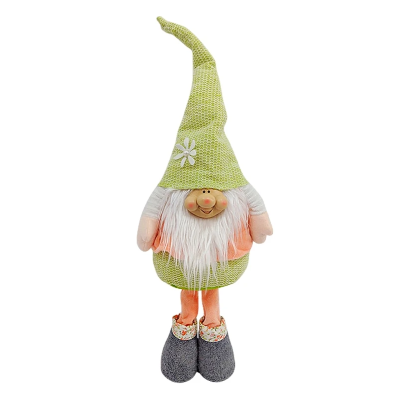 

Easter Bunny Gnome Spring Holiday Home Decoration Plush Handmade Rabbit Swedish
