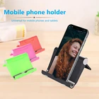 Универсальный складной настольный держатель Dodoup для телефона, подставка для дисплея, кронштейн для iPhone 8 X Samsung XiaoMi Huawei