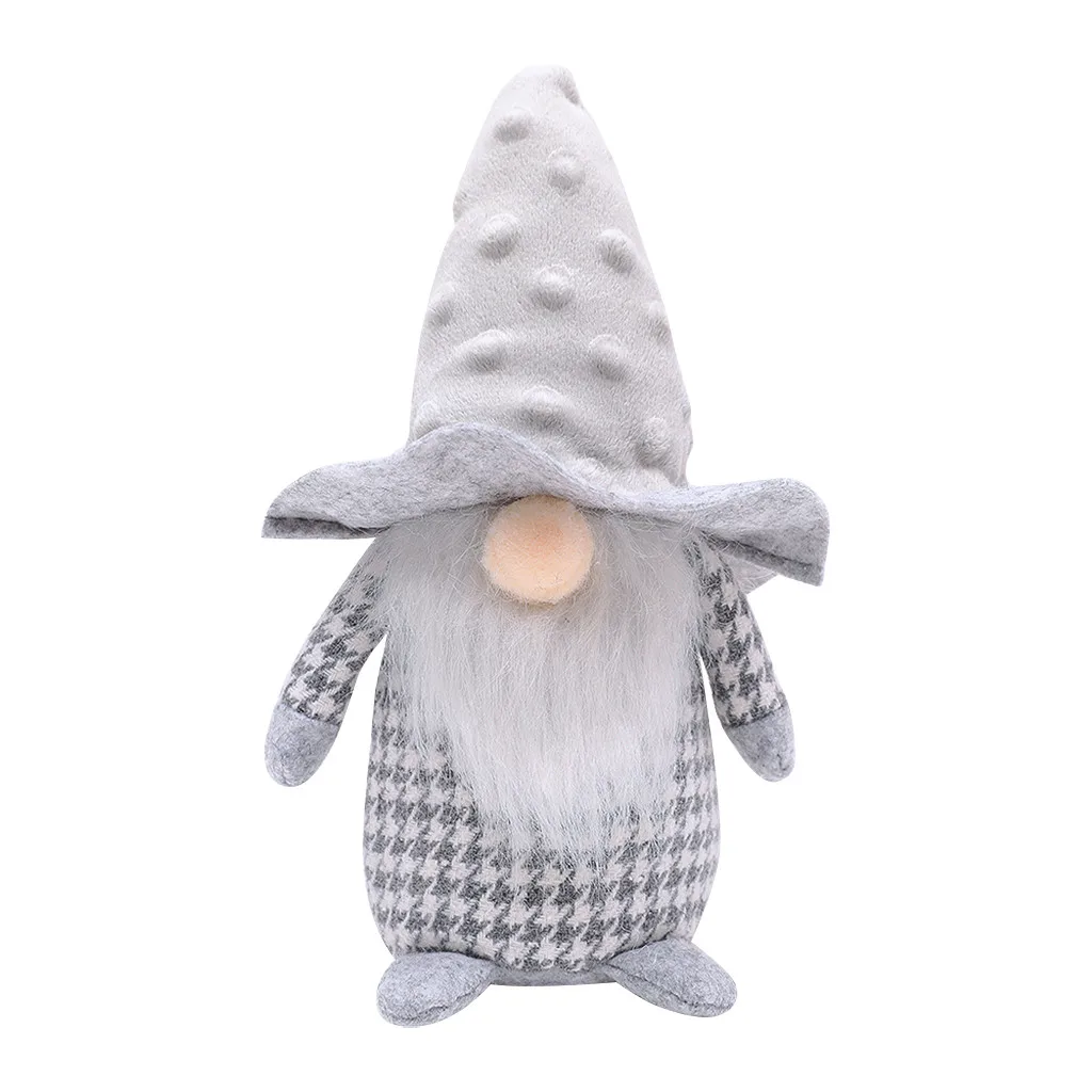 Santa Rudolph Doll Cloth Birthday Present For Home Christmas Holiday Decoration Xmas Pendant Party for | Дом и сад