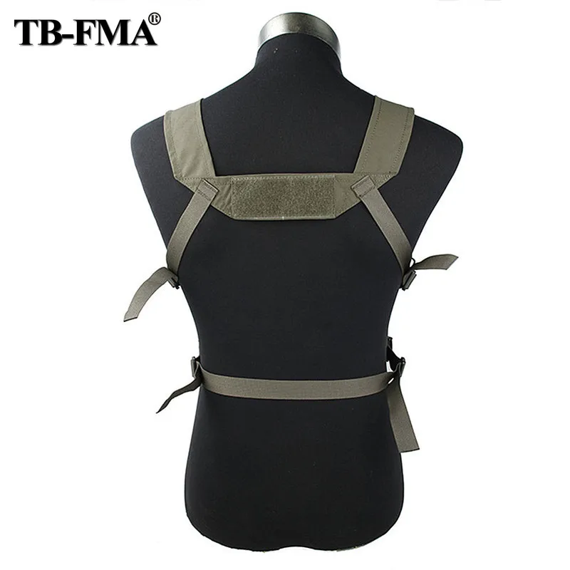 TMC легкий тактический жилет SS модульный комплект для груди подвесная матовая