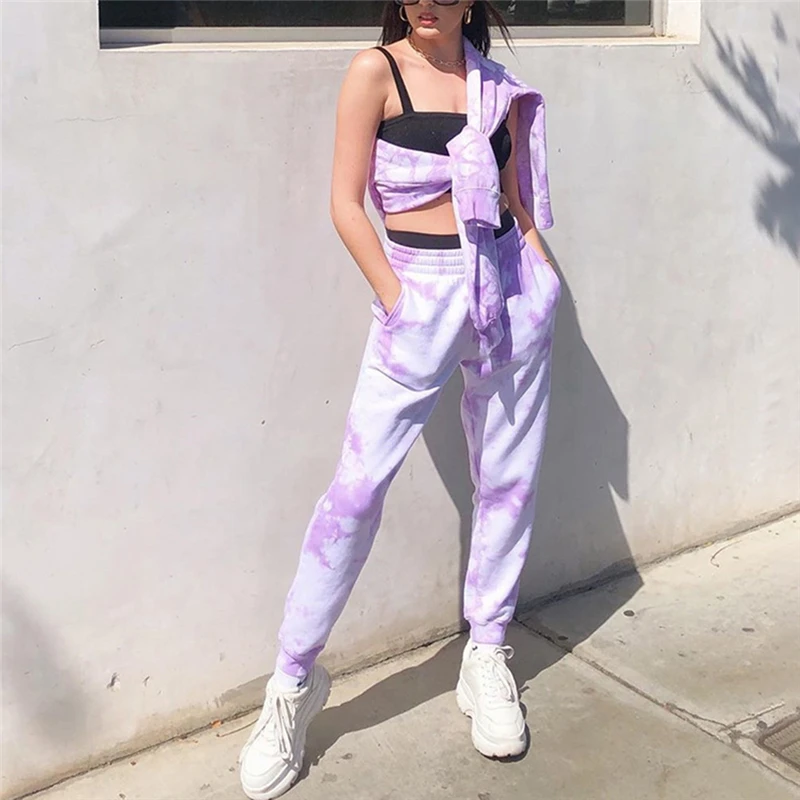 

Women Trousers Casual Loose Comfortable Trousers Ladies Slim High-Waist Pants Fashion Printed Trousers For Femme