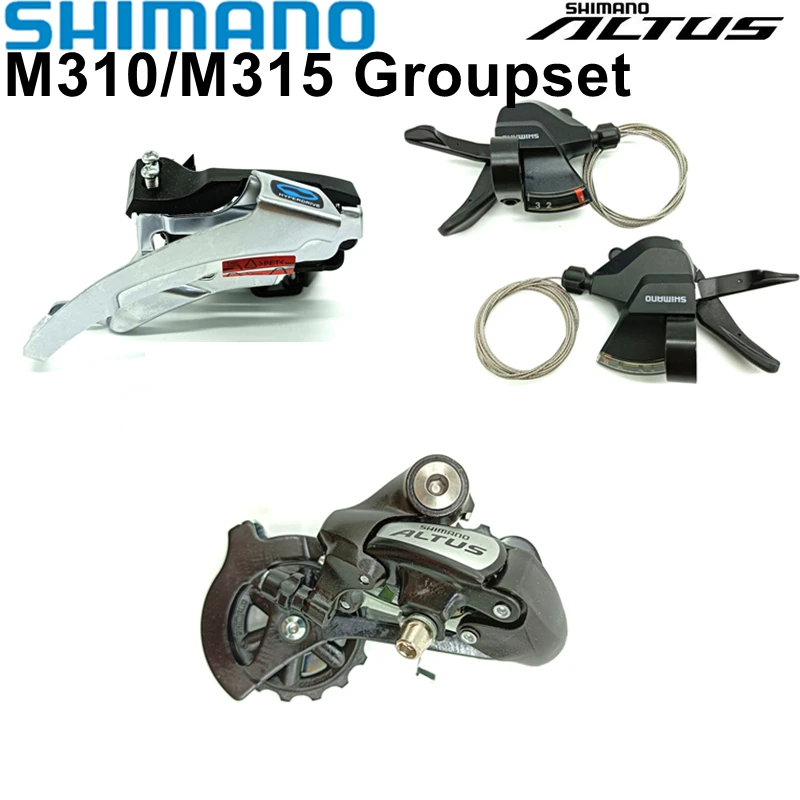 

Shimano Altus SL-M315 Bike Shifters SL M315 Shift Lever RD-M310 MTB Rear Derailleur 7/8S RD M310 FD-M310 Front Derailleur