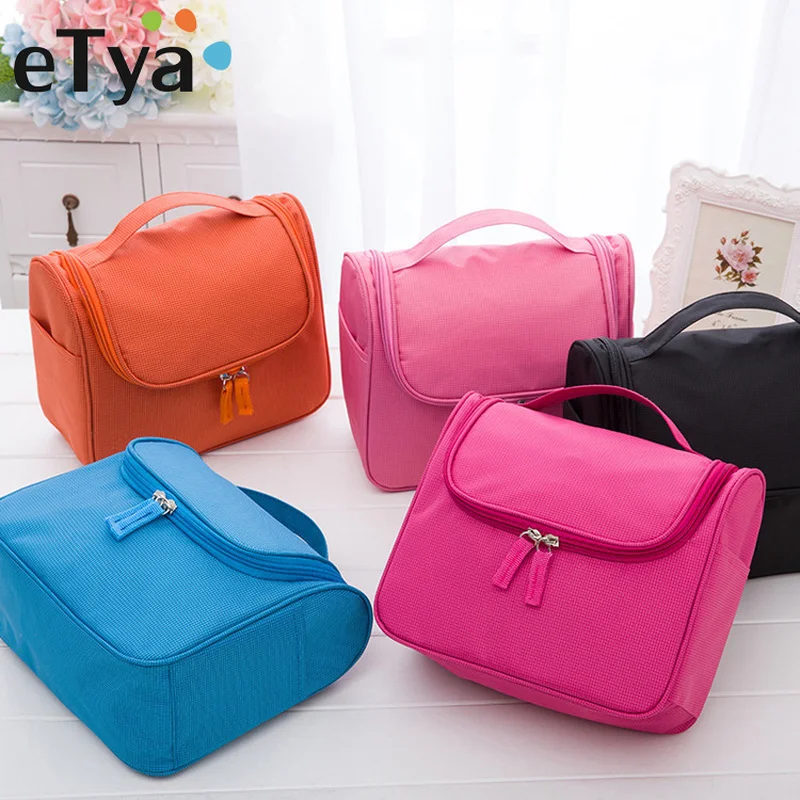 

Женская косметичка, модная косметичка, портативная Водонепроницаемая дорожная сумка для туалетных принадлежностей, вместительный чехол д...