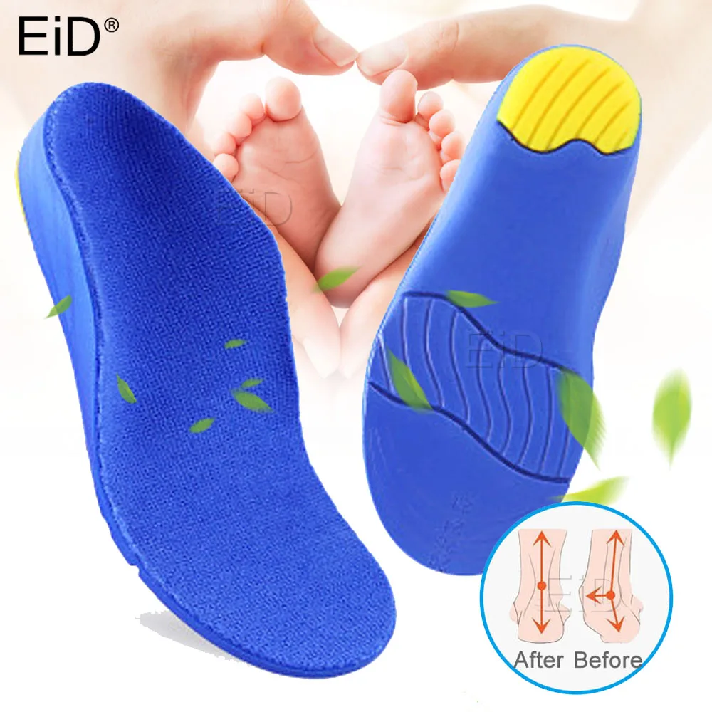 EiD Eva Doctor Детские стельки O/X для ног вальгусная АРКА поддержка ортеза коррекция