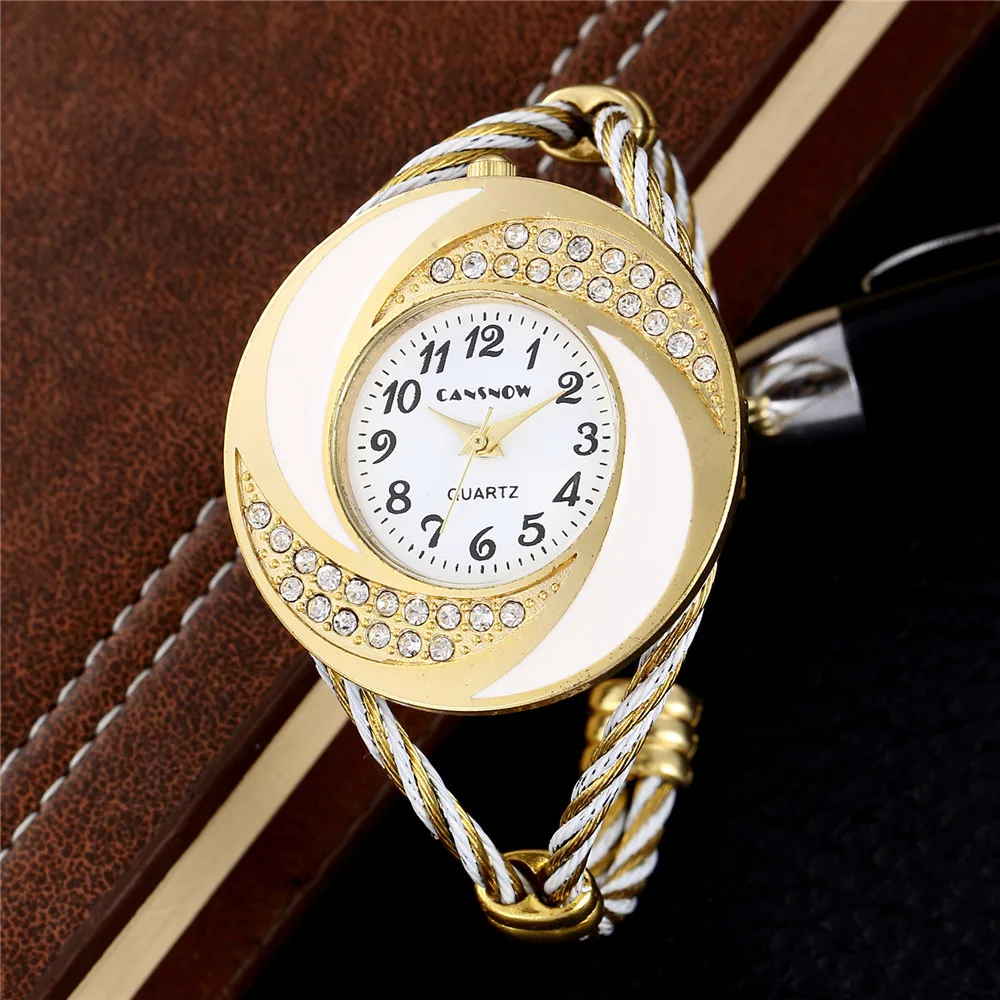 

Женские часы-браслет со стразами, модные повседневные кварцевые наручные часы, женские часы, роскошные брендовые золотые часы, montre relojes mujer