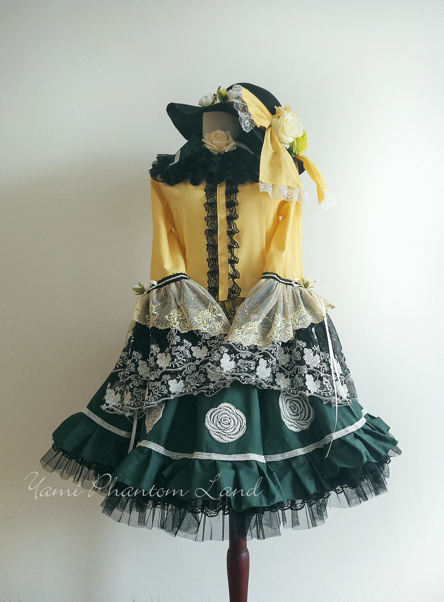 

[Customized] Anime! Touhou Project Komeiji Koishi Lolita Dress Elegant Uniform Cosplay Costume Halloween Party Role Play Outfit