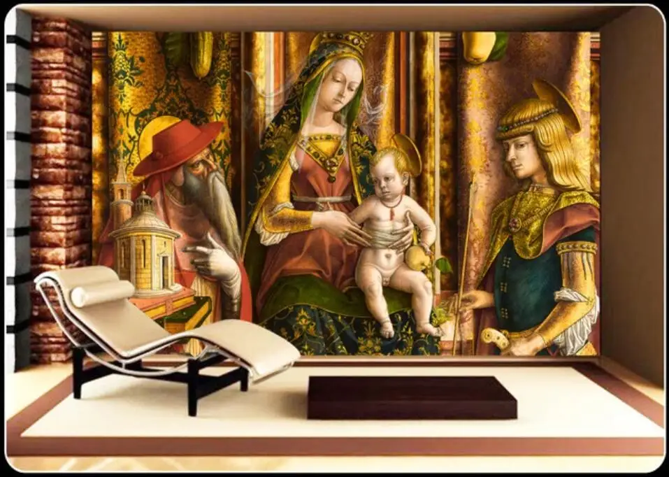 Высококачественные пользовательские фото любого размера 3d обои в европейском