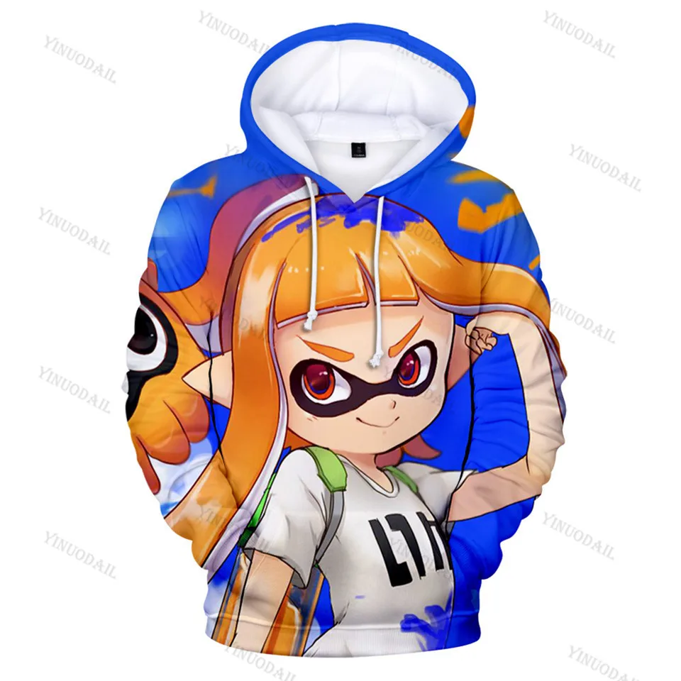 

Cartoon Game Streetwears Cosplay Costumes Men Women Hoodies Sweatshirts Kids Spring/Autumn Coats