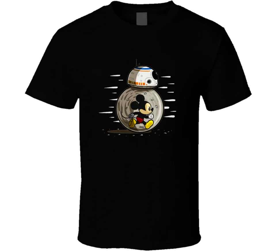 Новая мужская футболка Micke mouse Star Wars размер одежды S 2Xl свободная футболка|Мужские