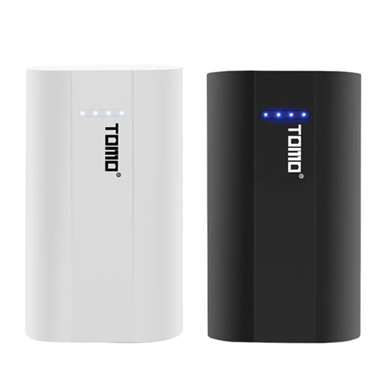 Внешний аккумулятор TOMO A2 2x26650 литиевая батарея ЖК-дисплей вход Micro-USB двойной