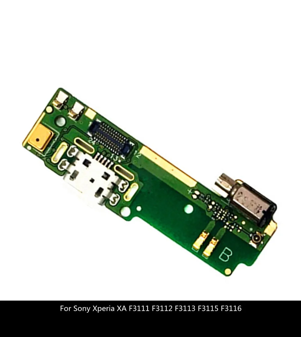 Для Sony Xperia XA F3111 F3112 F3113 F3115 F3116 USB-разъем для зарядки док-станция штепсельная плата гибкий кабель