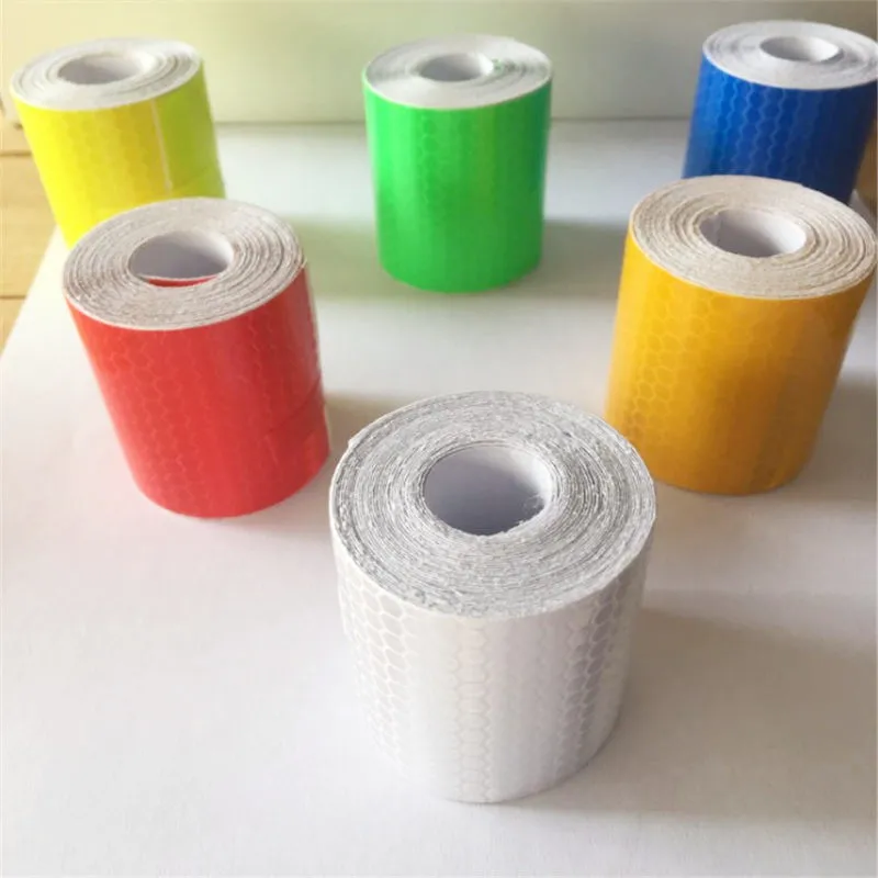 

5 см * 300 см Автомобильная отражающая лента декоративная наклейка s Предупреждение ющая светоотражающая лента авто отражатель стикер на маши...