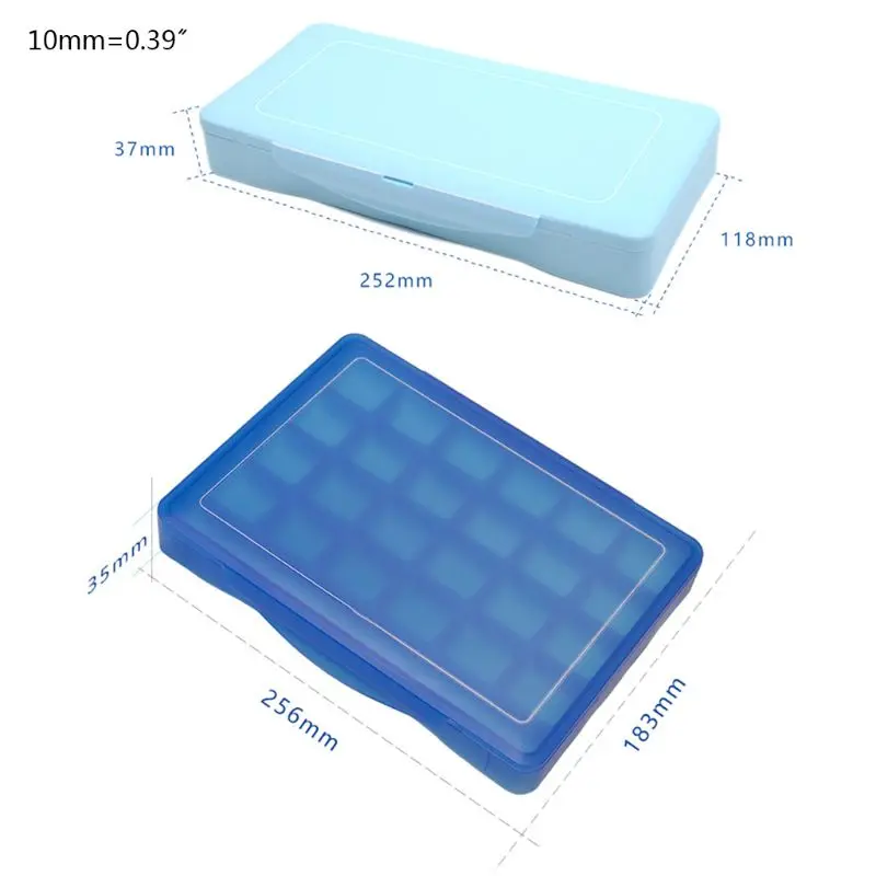 

Gouache Paint 18/24 Colors Rich Pigments Paints Set with Palette 30ml Vibrant Watercolor Painting for Artists Hobby Painters&Kid