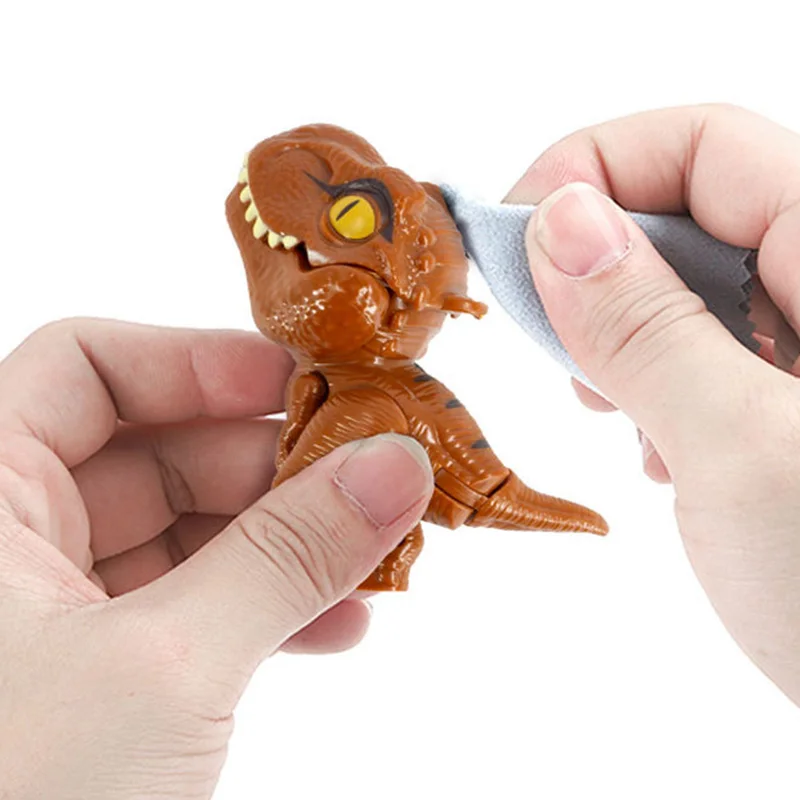 

1pc Finger Dinosaur Egg Toy Creative Tricky Tyrannosaurus Model Dinosaur Toy