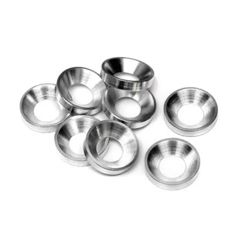 

New Concave Washer Engine Fixed Tooth Plate Pad for 1/5 HPI Baja 5B Parts ROVAN KM Silver RC Cars Parts 65054