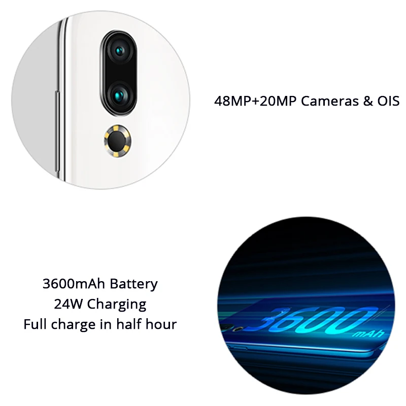 Meizu 16 s, 8 ГБ, 128 ГБ, глобальная версия, 16 s, Смартфон Snapdragon 855, четыре ядра, 6,15 дюймов, 48 МП, AI, двойная камера, мобильный телефон, NFC